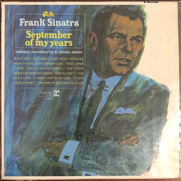 Frank Sinatra September Of My Years Vinyl Album '65 - Picture 1 of 6